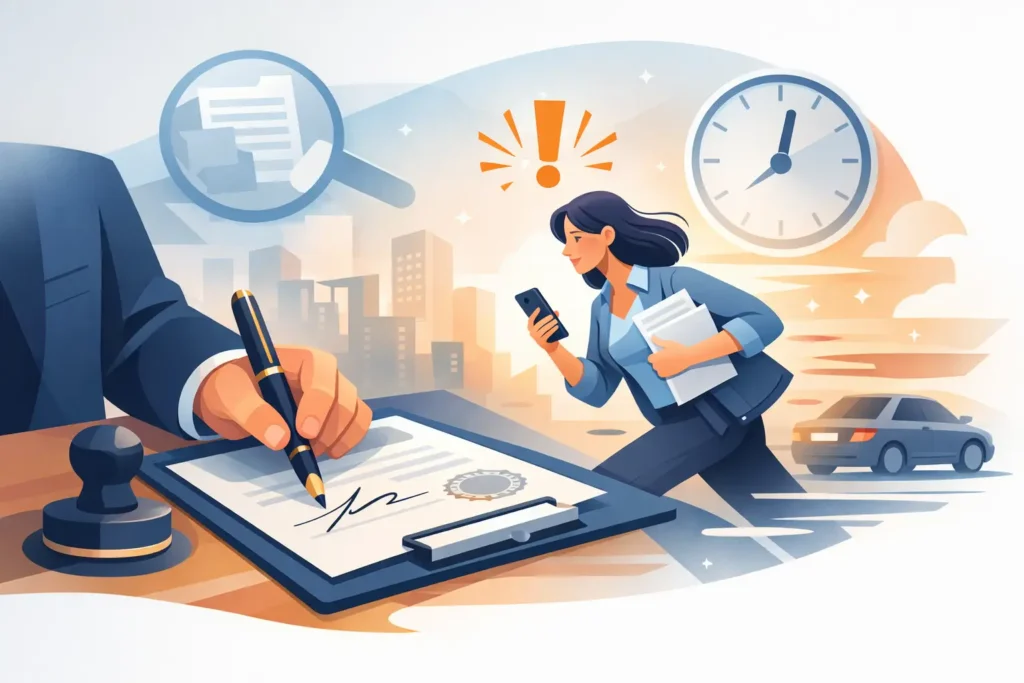 Last Minute Notary Sparks: Fast Help Now