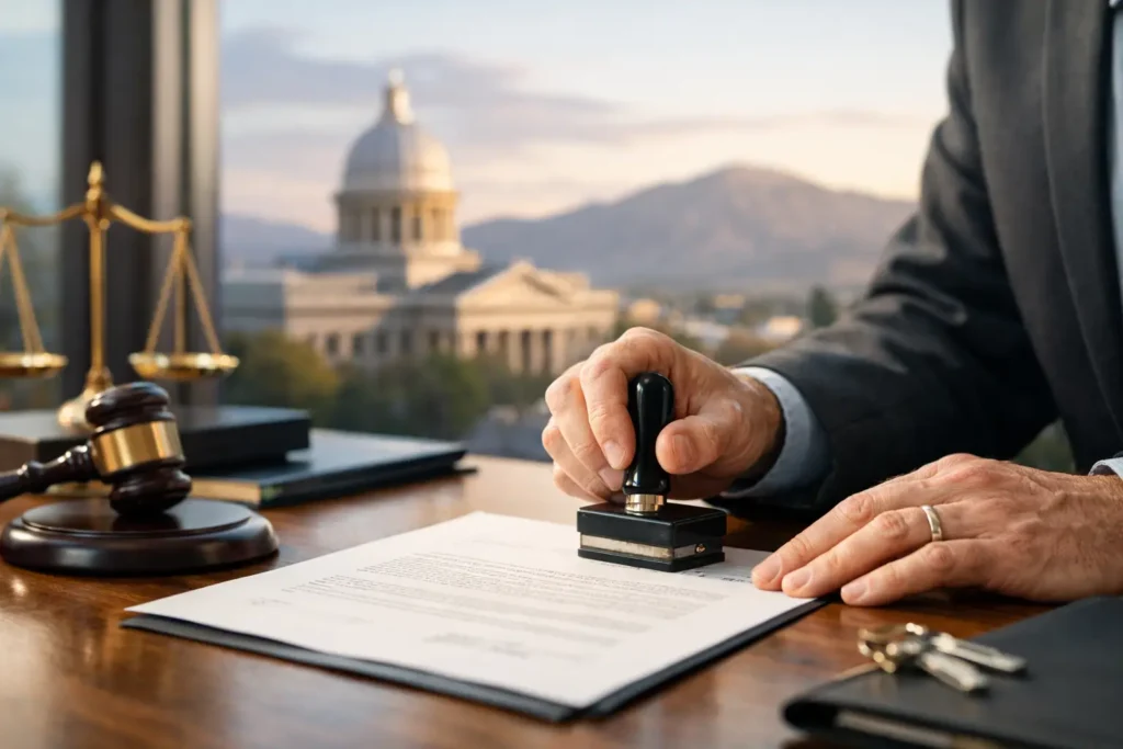 Legal Document Notary Carson City Fast Help