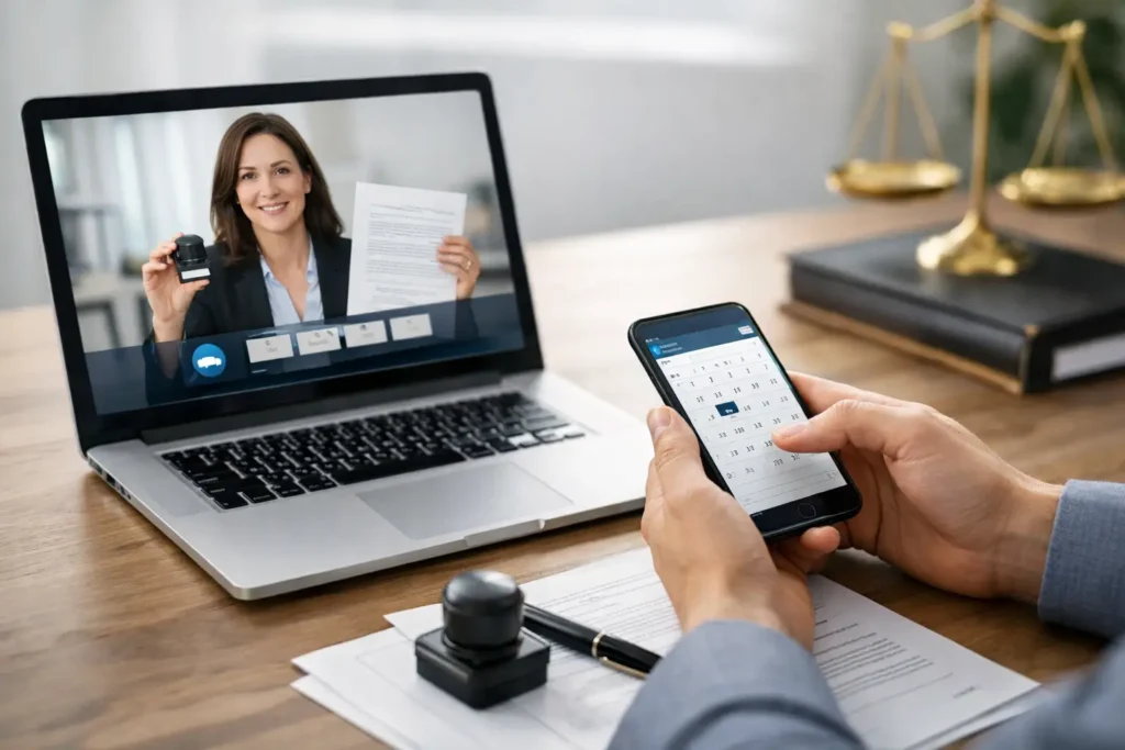 How to Schedule Online Notarization Fast
