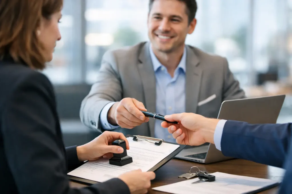 Mobile Notary for Businesses Keeps Work Moving
