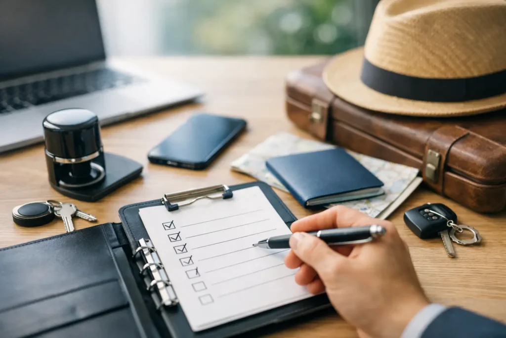 Traveling Notary Appointment Checklist Before You Book