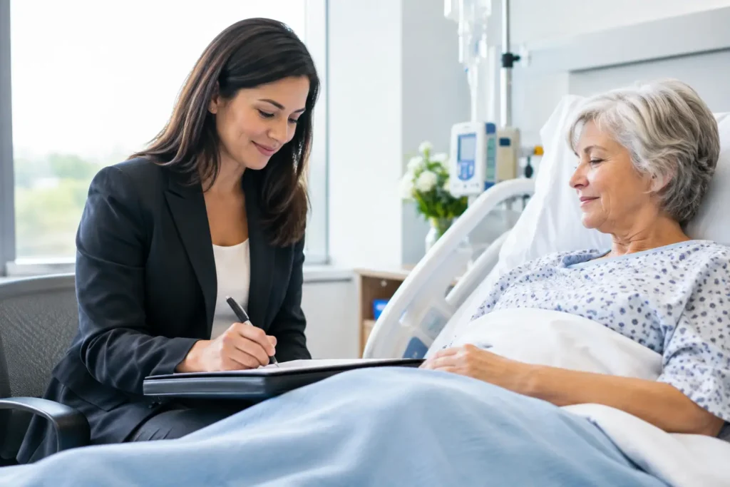 Can Mobile Notary Visit Hospitals? Yes, With ID