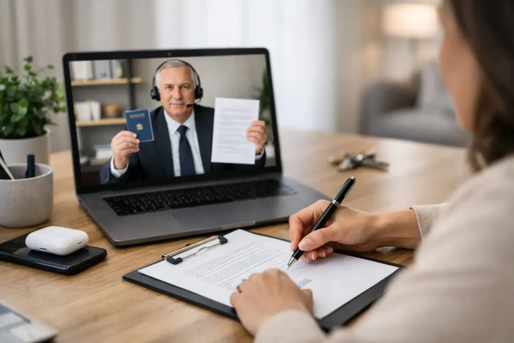 Remote Closing Notarization for Busy Signers