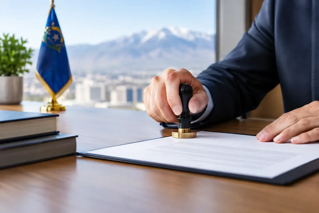 Power Attorney Notarization Guide for Nevada